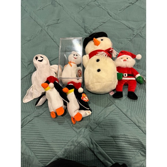 Holiday Beanie Babies (6 Total) - Picture 1 of 5